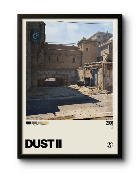 Quadro: Dust II (Counter-Strike)