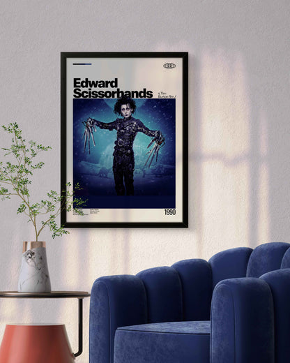 Quadro: Edward Mãos de Tesoura (1990)