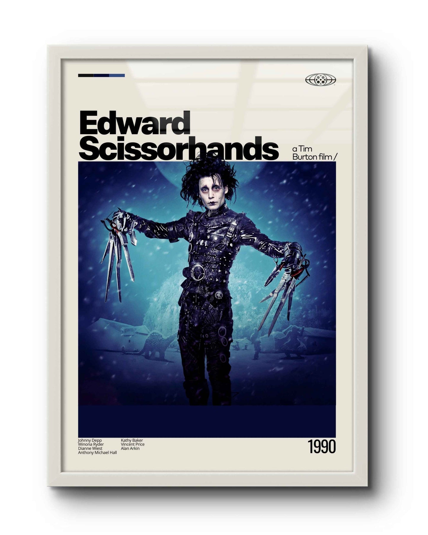 Quadro: Edward Mãos de Tesoura (1990)