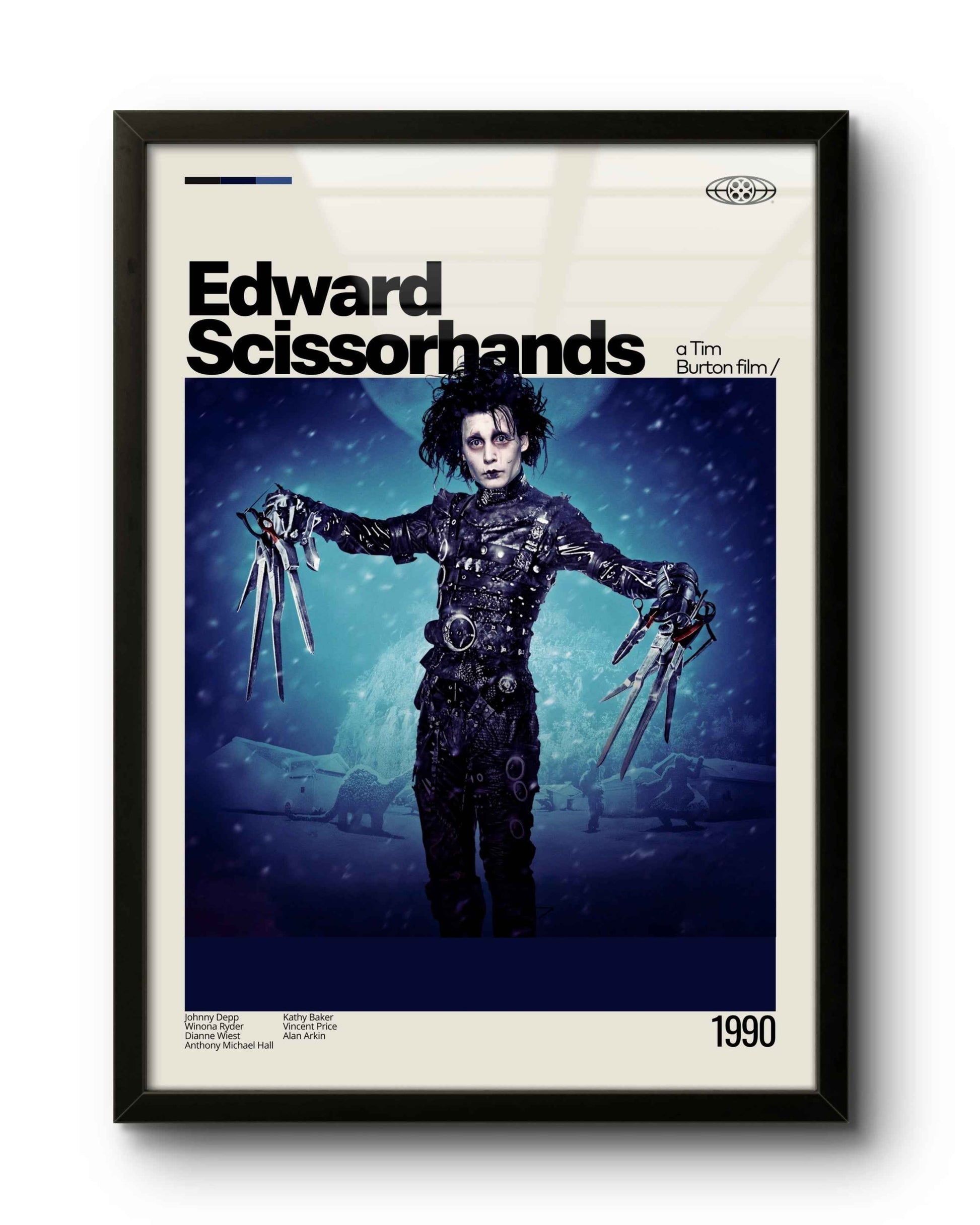 Quadro: Edward Mãos de Tesoura (1990)