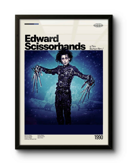 Quadro: Edward Mãos de Tesoura (1990)