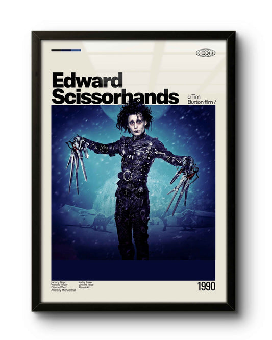 Quadro: Edward Mãos de Tesoura (1990)