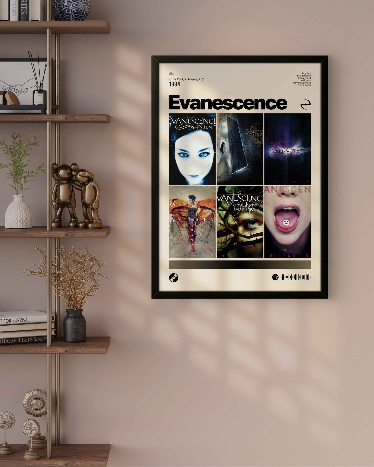 Quadro: Evanescence / Discografia (1994)