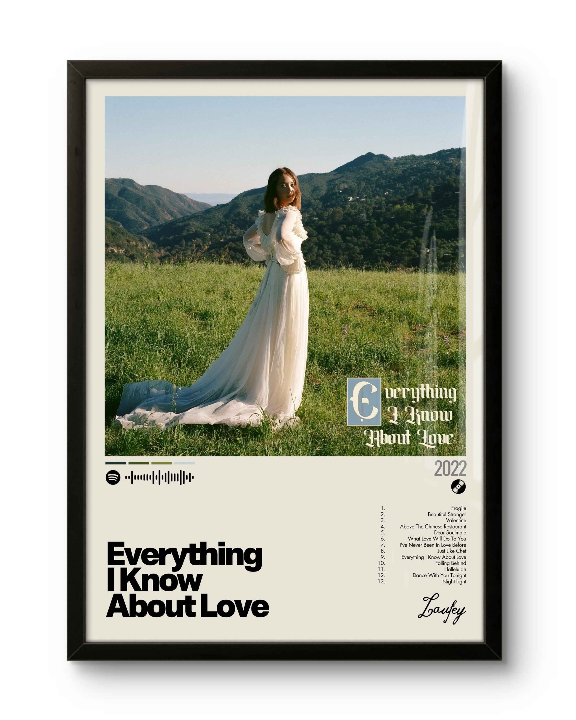 Quadro: Everything I Know About Love (2022) by Laufey