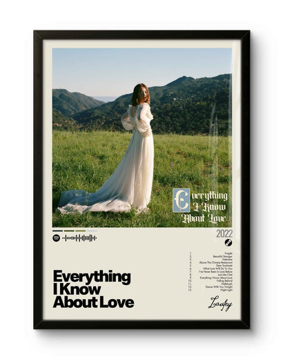 Quadro: Everything I Know About Love (2022) by Laufey