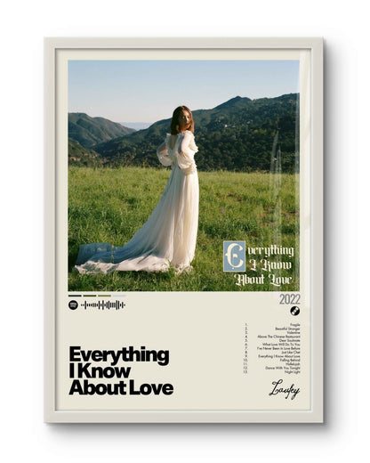 Quadro: Everything I Know About Love (2022) by Laufey