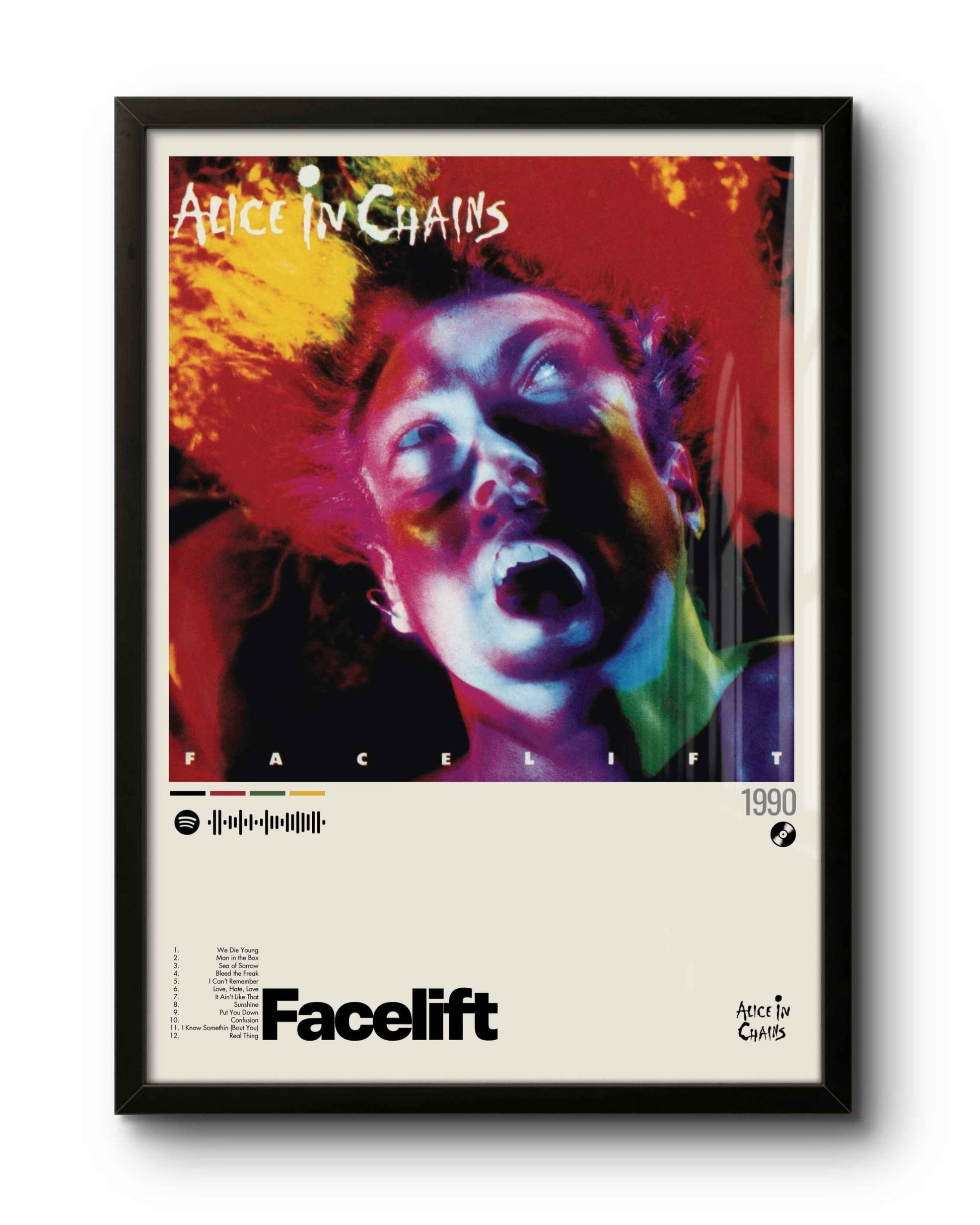 Quadro: Facelift (1990) by Alice in Chains