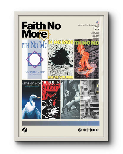Quadro: Faith No More / Discografia (1979)