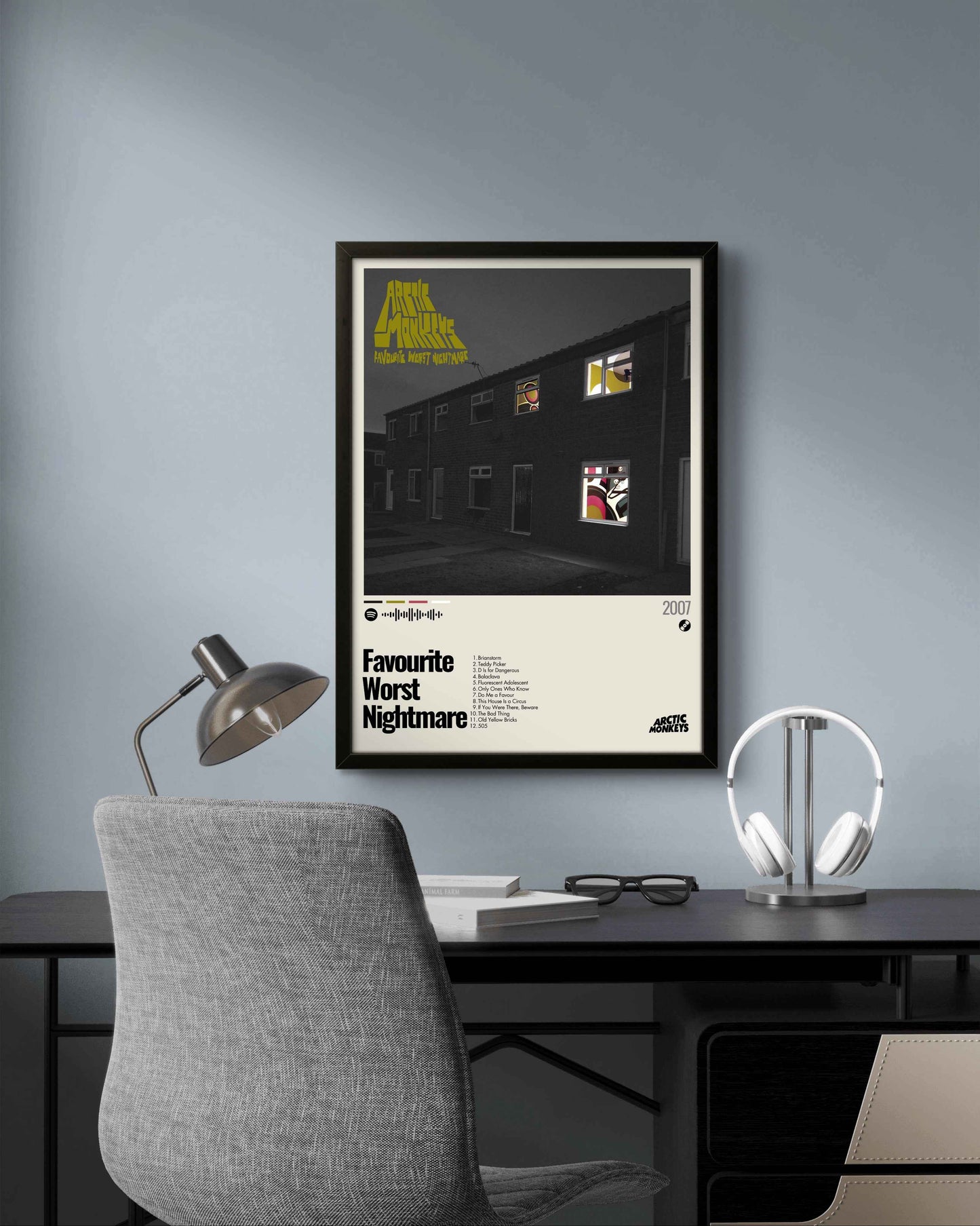 Quadro: Favourite Worst Nightmare (2007) by Arctic Monkeys - Quadraê