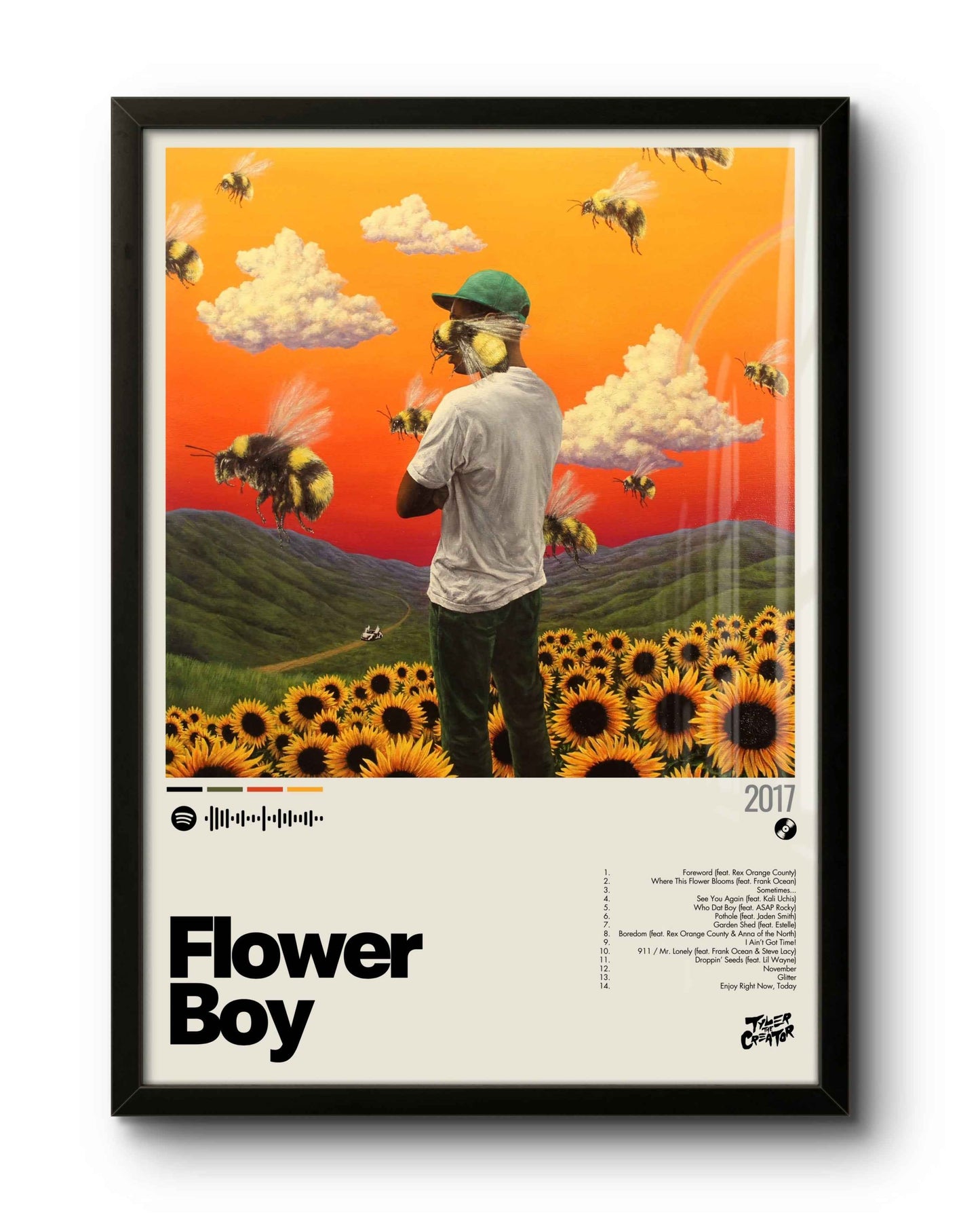 Quadro: Flower Boy (2017) by Tyler, The Creator