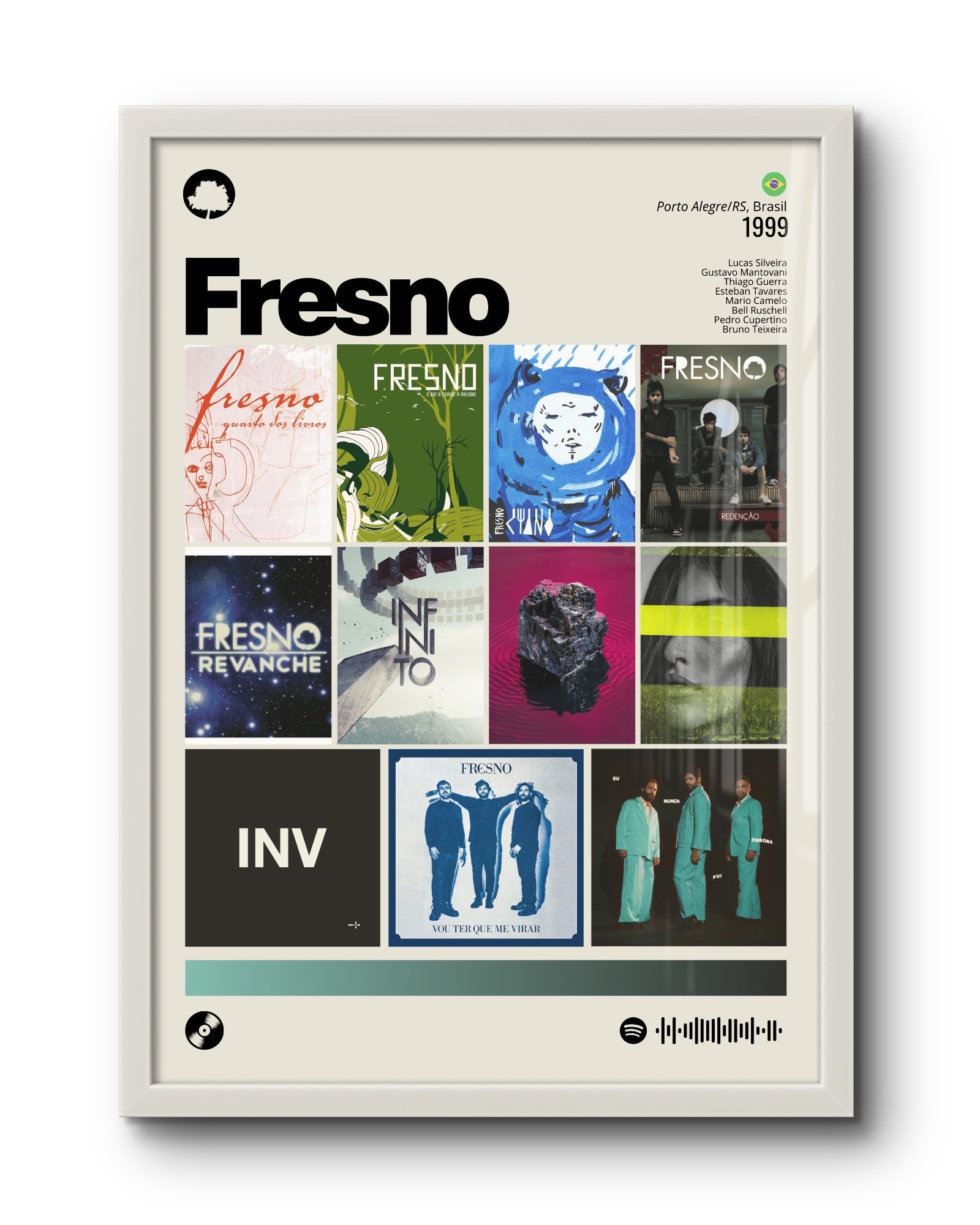 Quadro: Fresno / Discografia (1999) - Quadraê