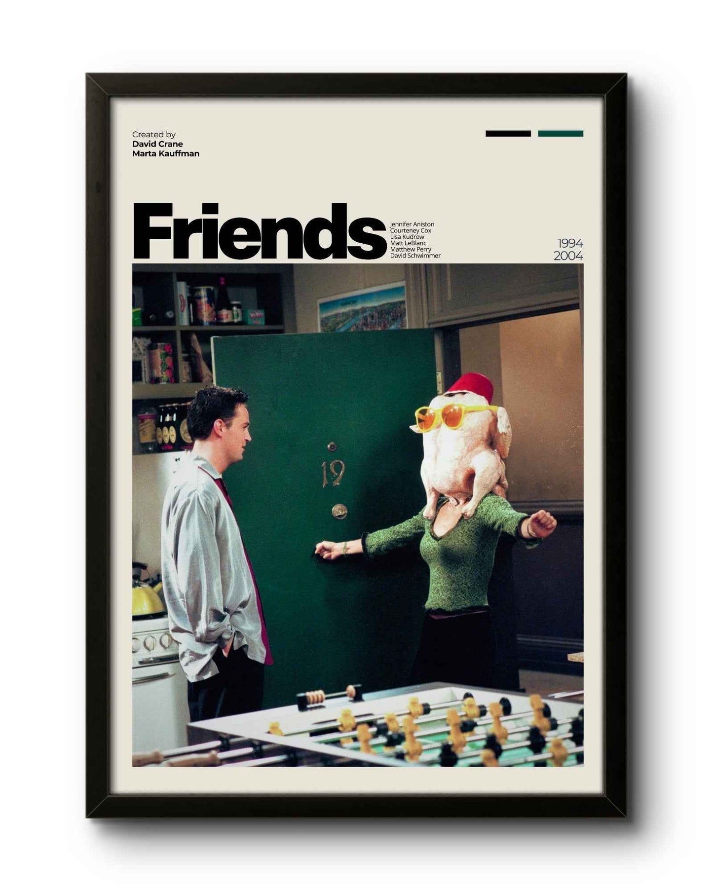 Quadro: Friends (1994) v4 - Quadraê