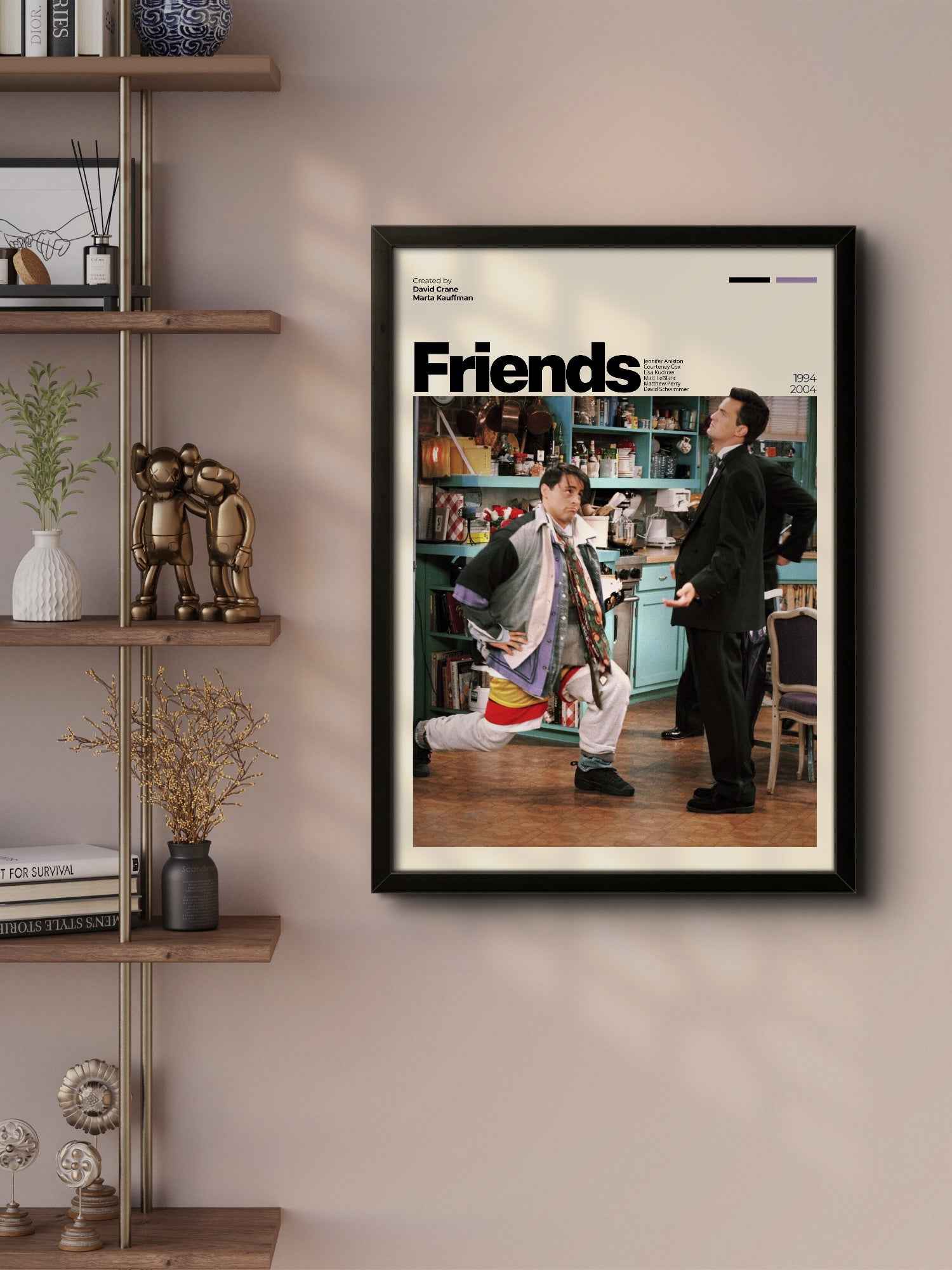 Quadro: Friends (1994) v7 - Quadraê