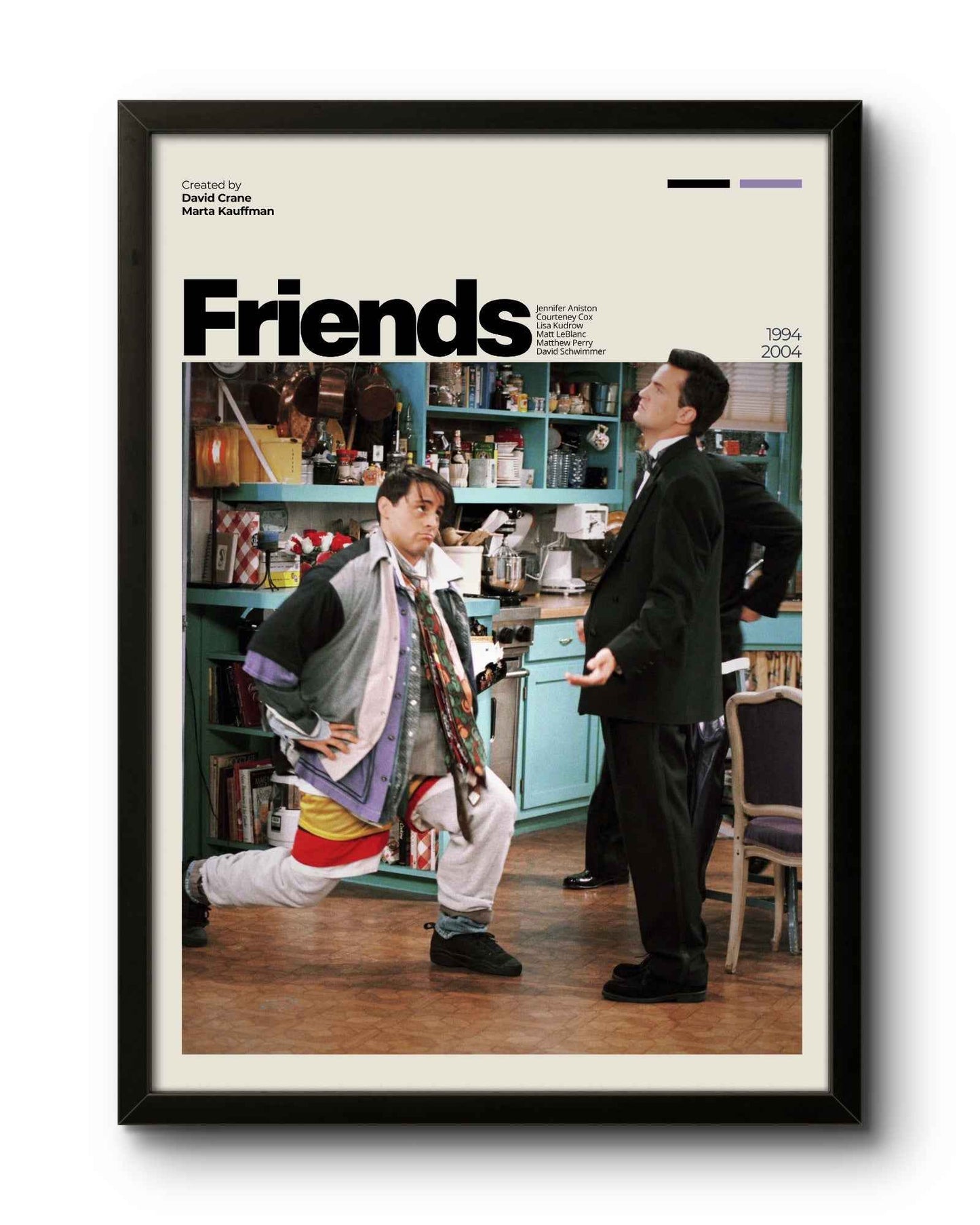 Quadro: Friends (1994) v7 - Quadraê