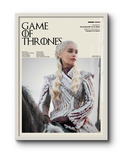 Quadro: Game of Thrones (2011) / Daenerys Targaryen