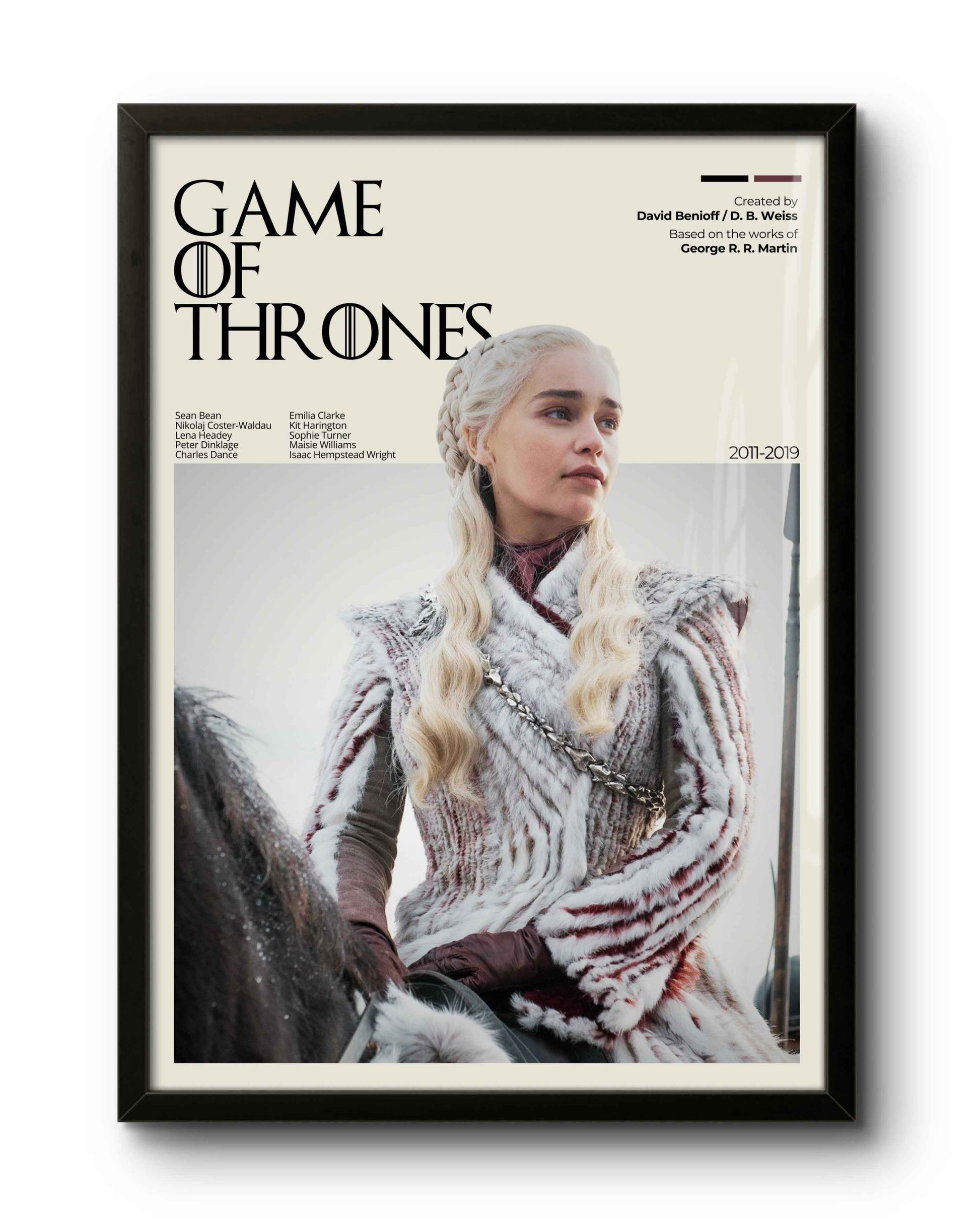 Quadro: Game of Thrones (2011) / Daenerys Targaryen
