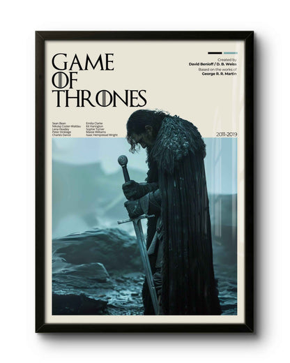 Quadro: Game of Thrones (2011) / Jon Snow