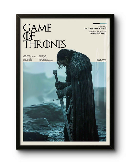 Quadro: Game of Thrones (2011) / Jon Snow