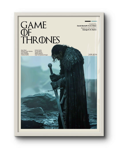 Quadro: Game of Thrones (2011) / Jon Snow