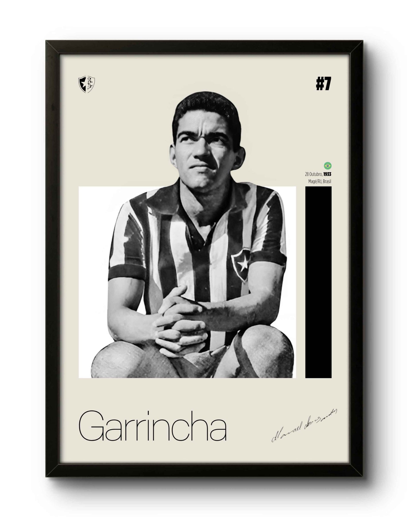 Quadro: Garrincha (BFR)