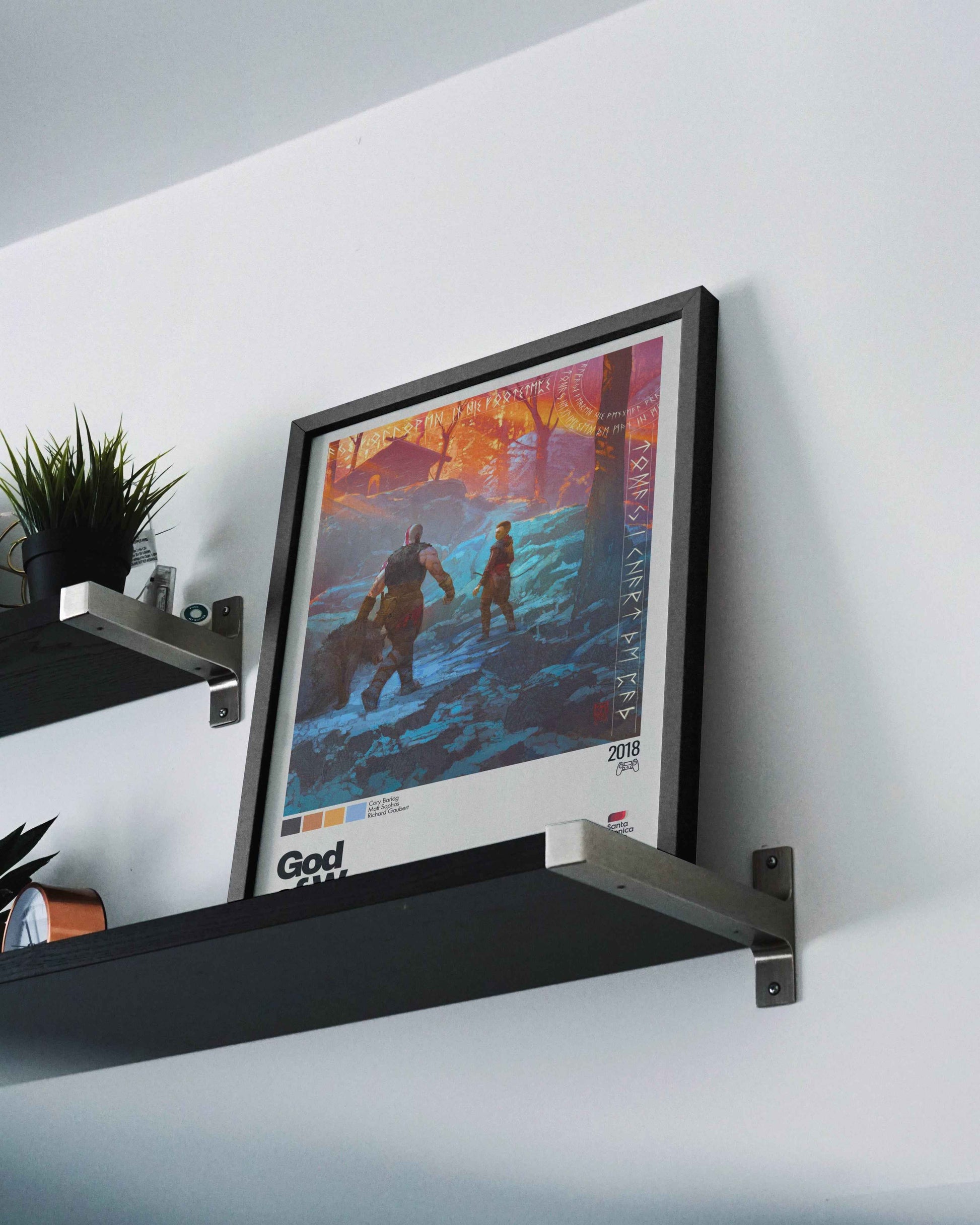 Quadro: God of War (2018) v3 - Quadraê