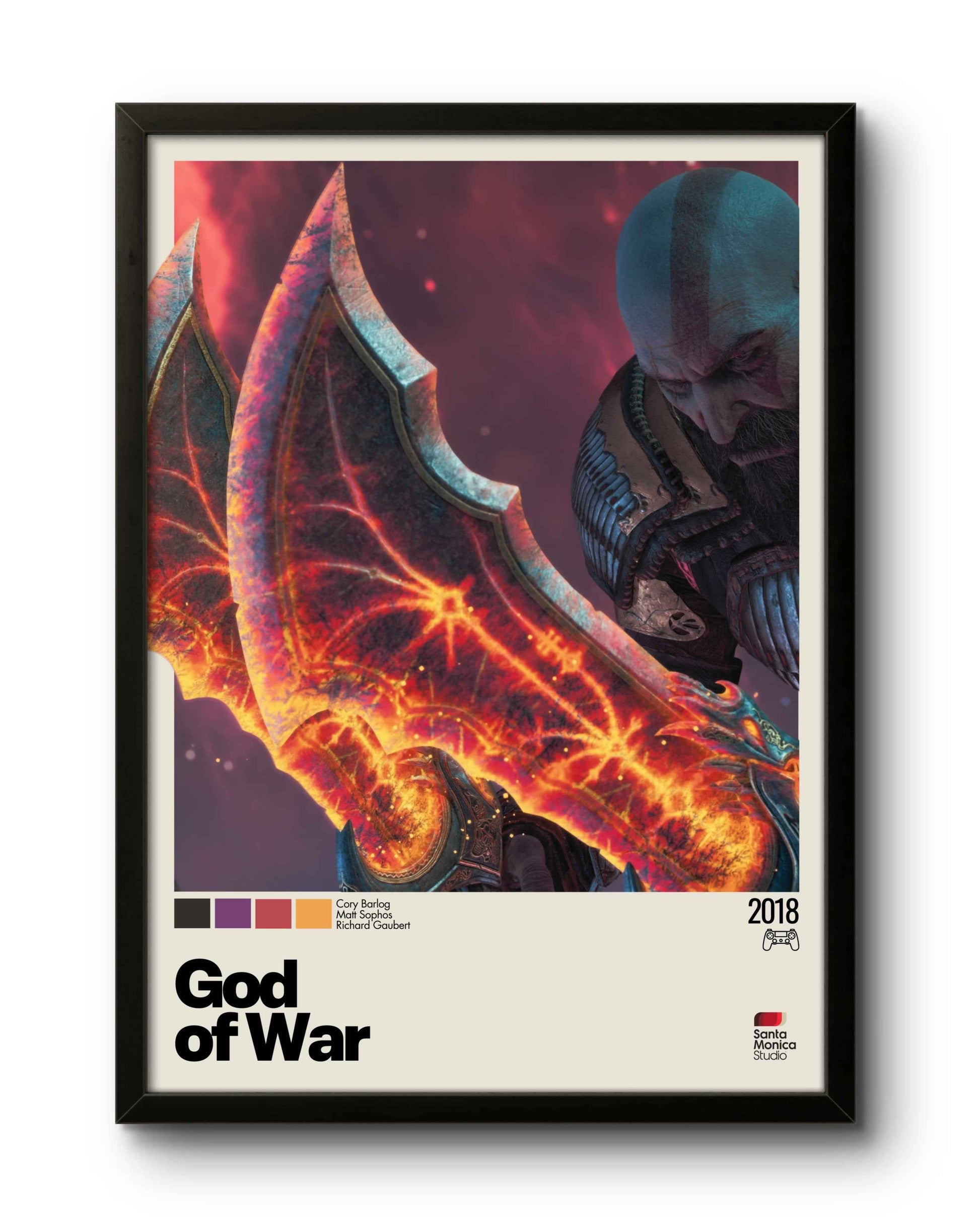 Quadro: God of War (2018) v4