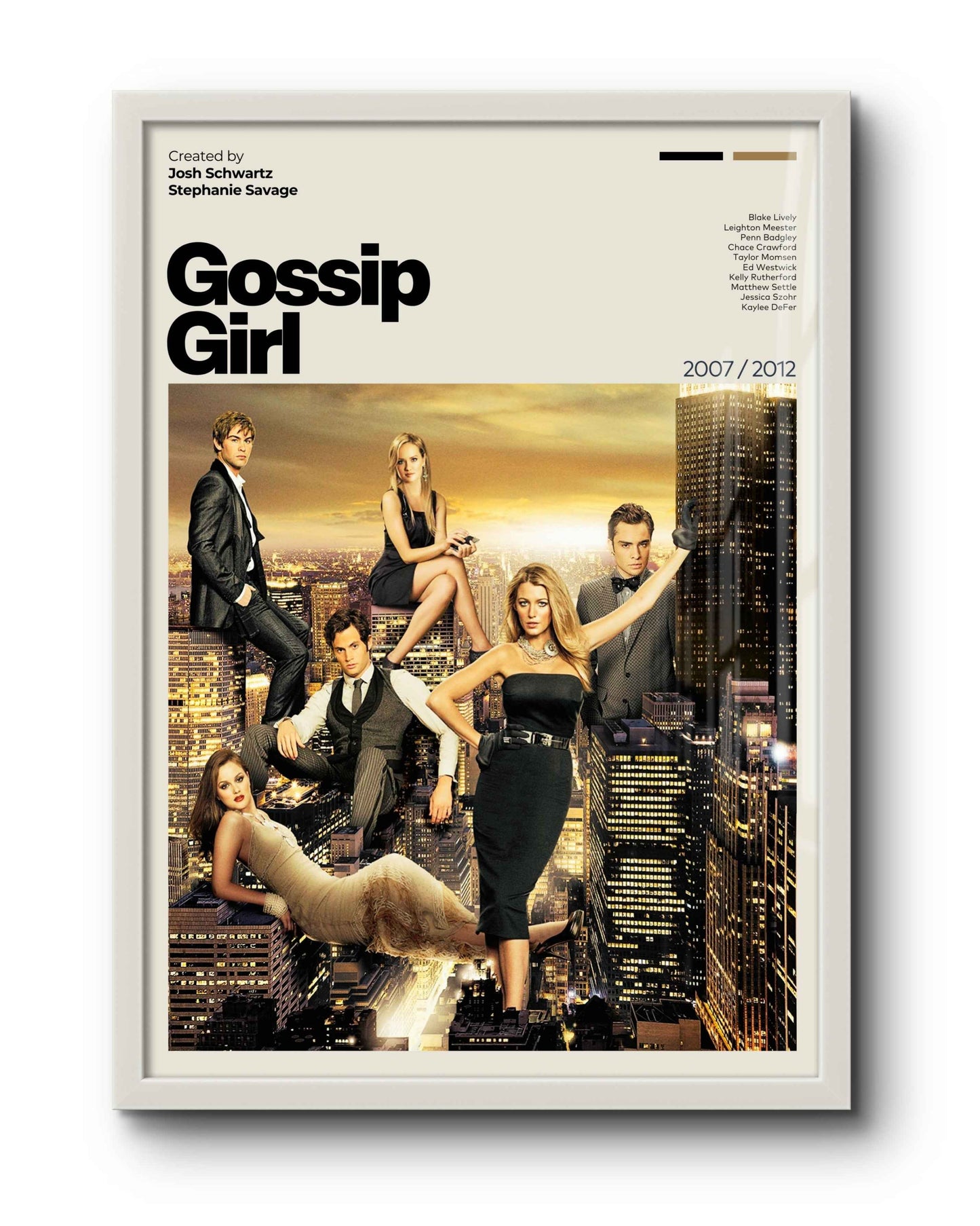 Quadro: Gossip Girl (2007)