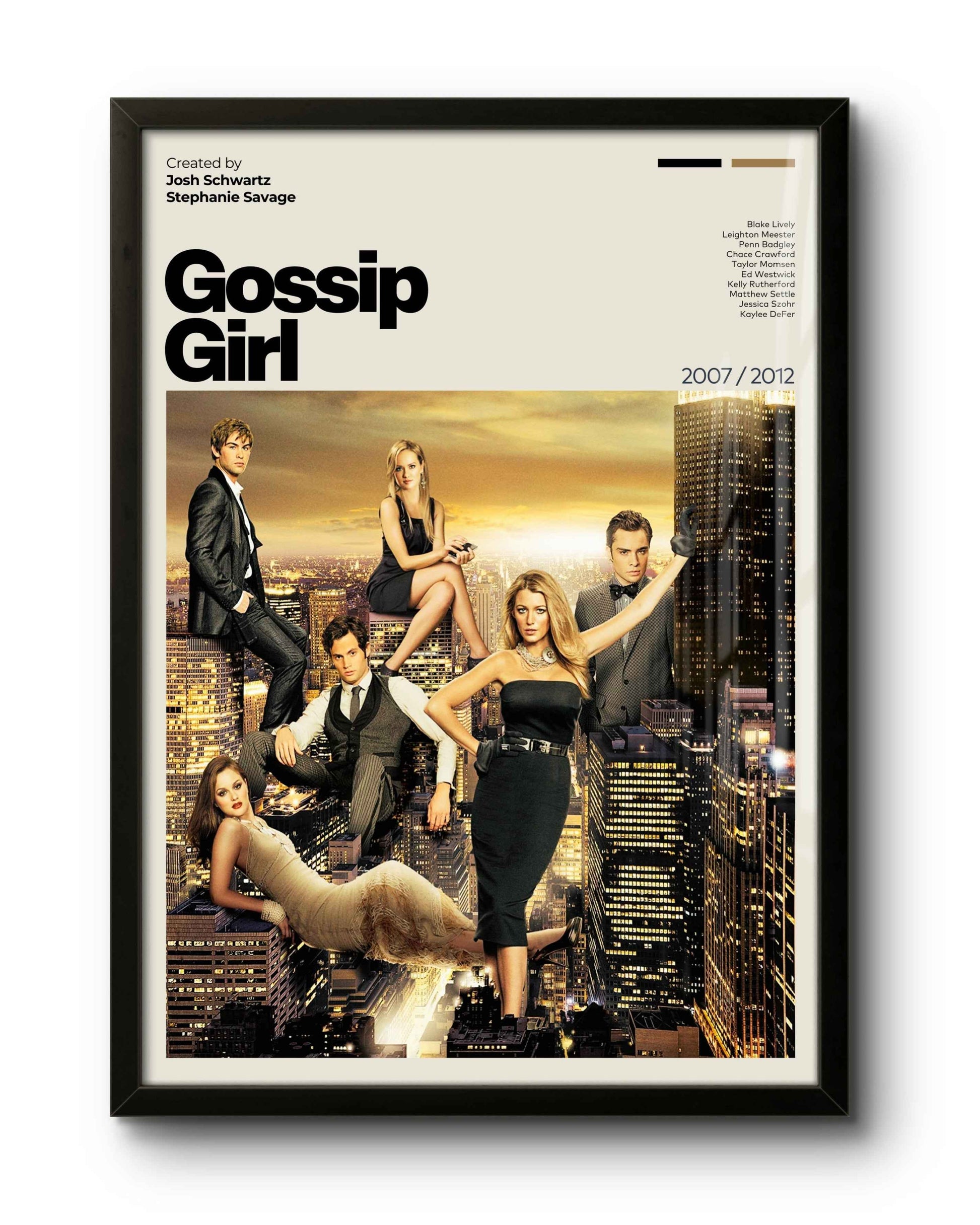 Quadro: Gossip Girl (2007)