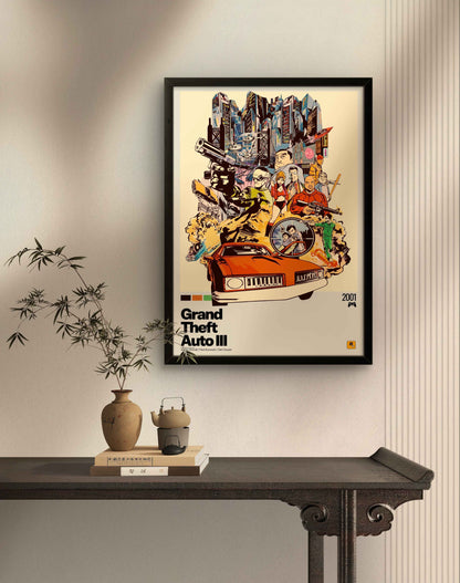 Quadro: Grand Theft Auto III / GTA III (2001)
