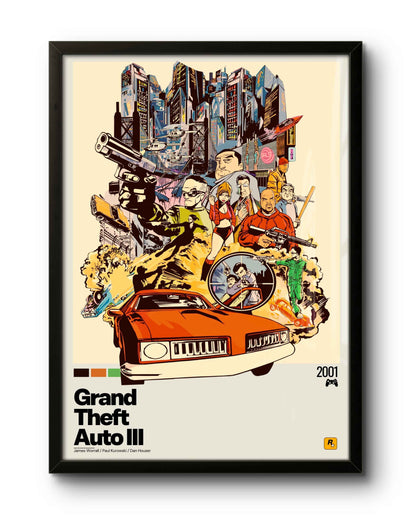 Quadro: Grand Theft Auto III / GTA III (2001)