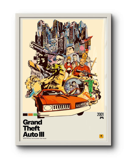 Quadro: Grand Theft Auto III / GTA III (2001)