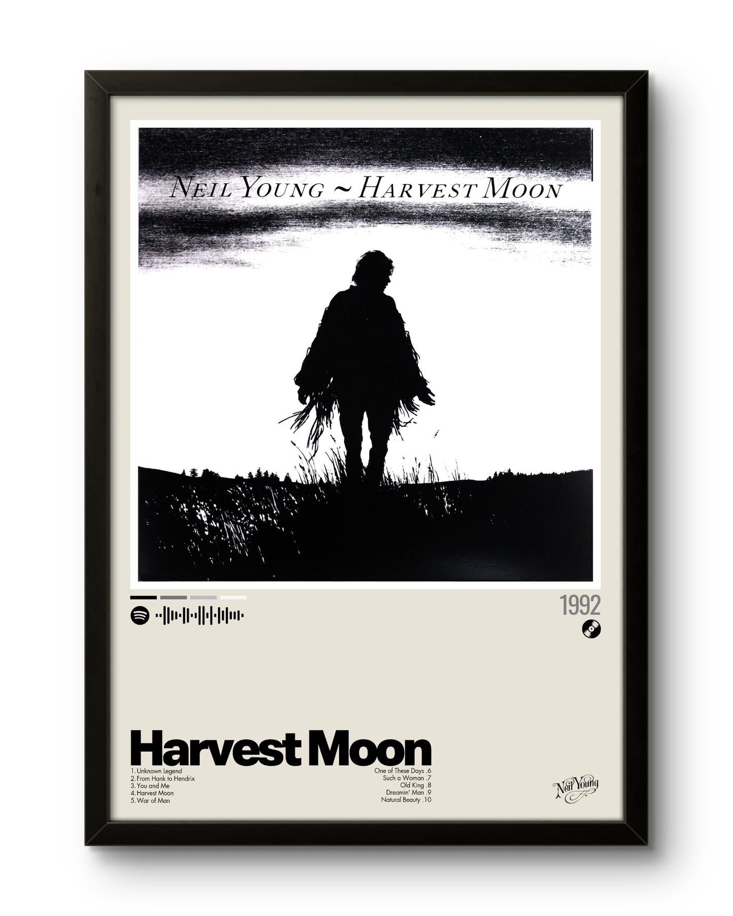 Quadro: Harvest Moon (1992) by Neil Young - Quadraê