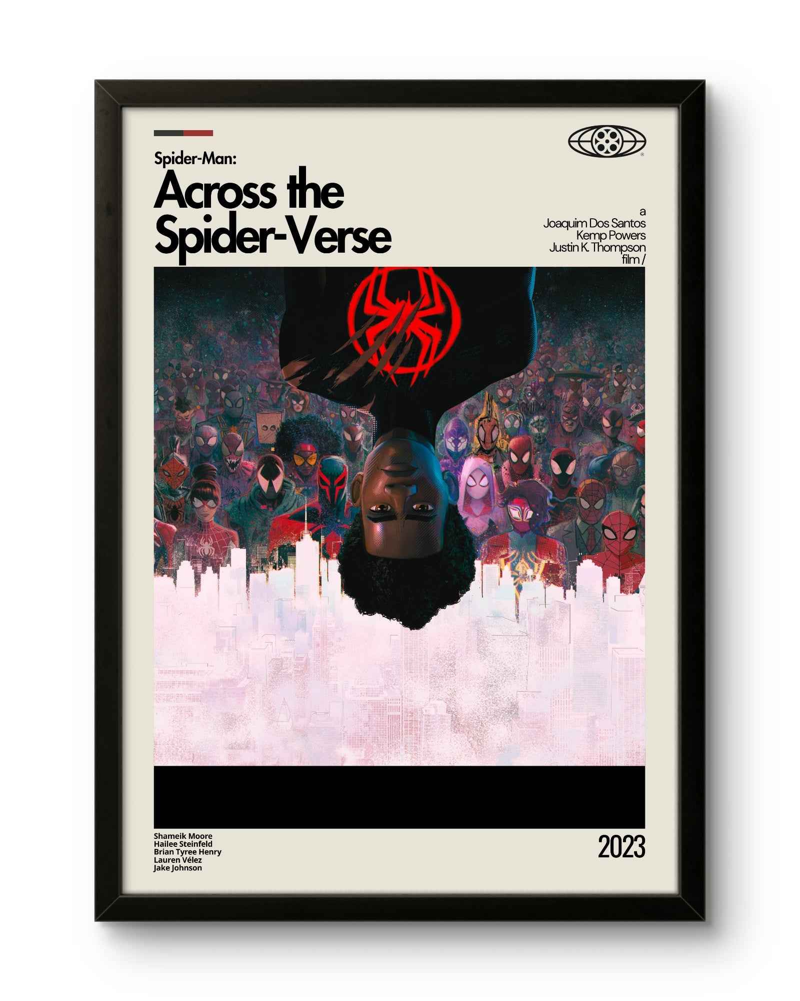 Quadro: Homem - Aranha: Através do Aranhaverso (2023) v2 - Quadraê