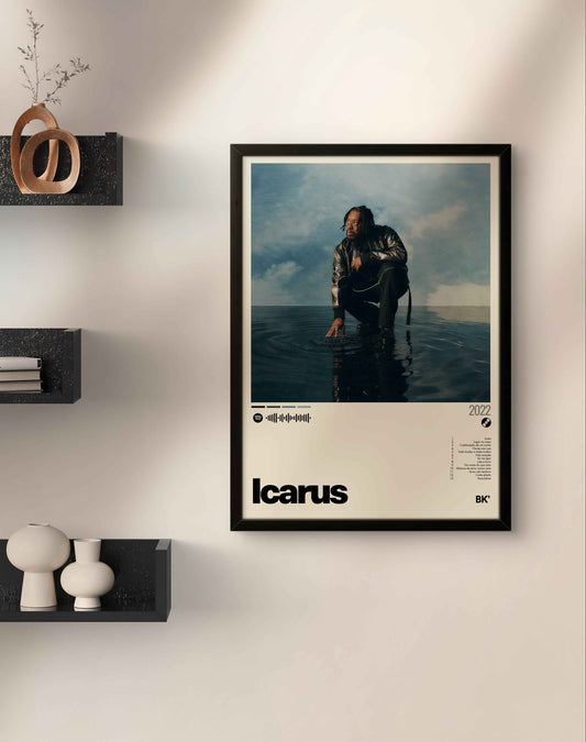 Quadro: Icarus (2022) por BK'