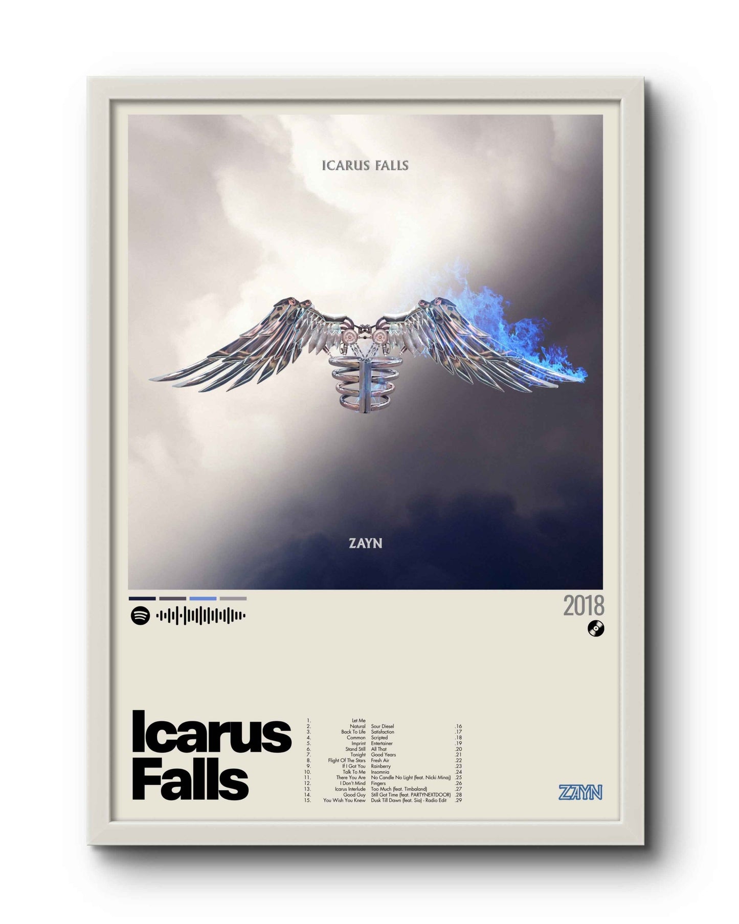 Quadro: Icarus Falls (2018) by ZAYN