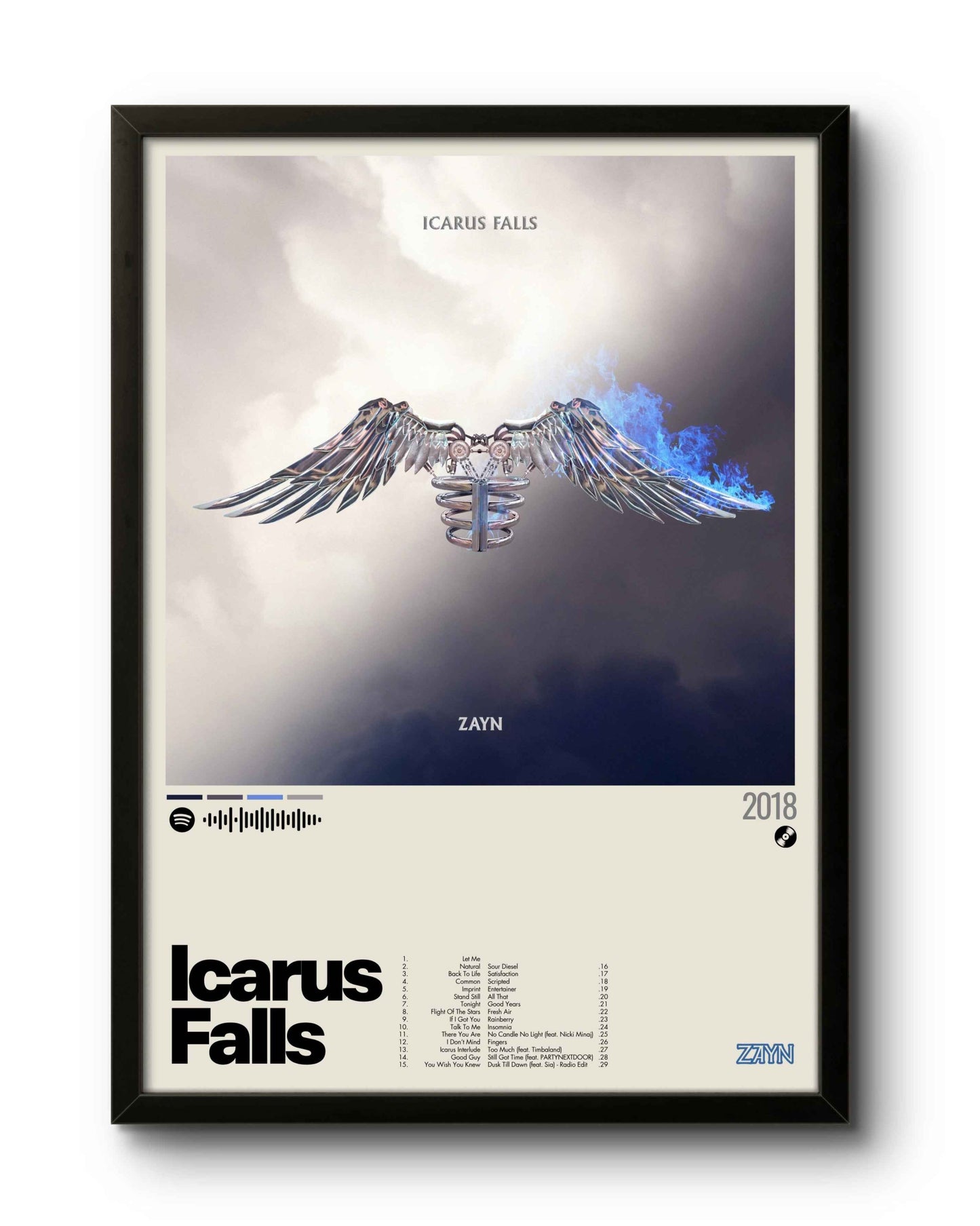 Quadro: Icarus Falls (2018) by ZAYN