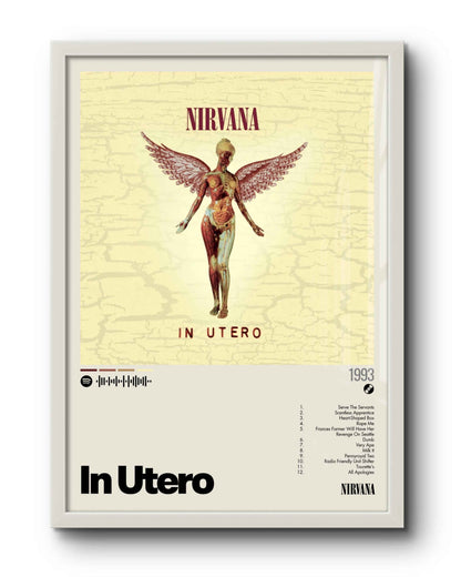 Quadro: In Utero (1993) by Nirvana