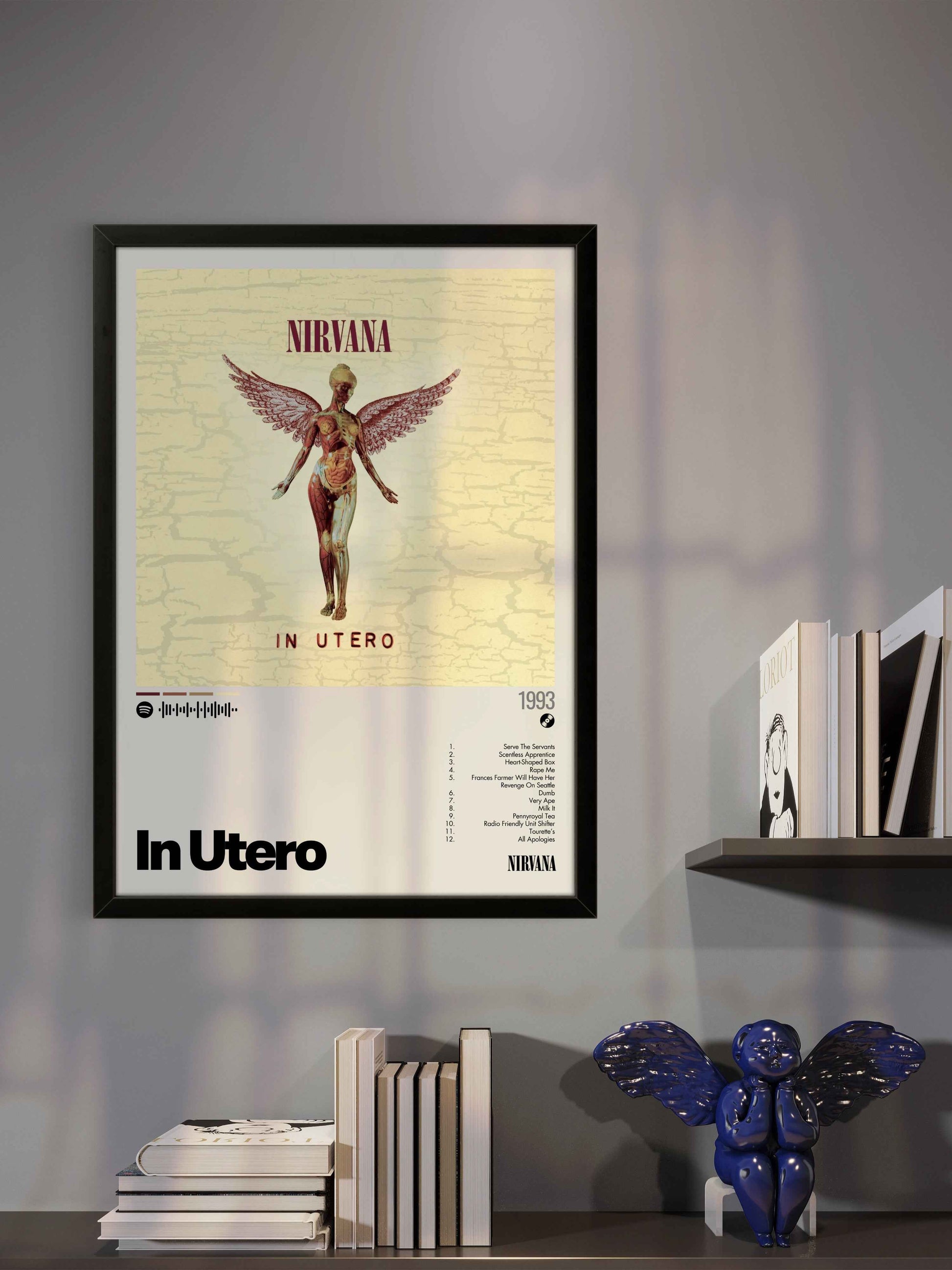 Quadro: In Utero (1993) by Nirvana