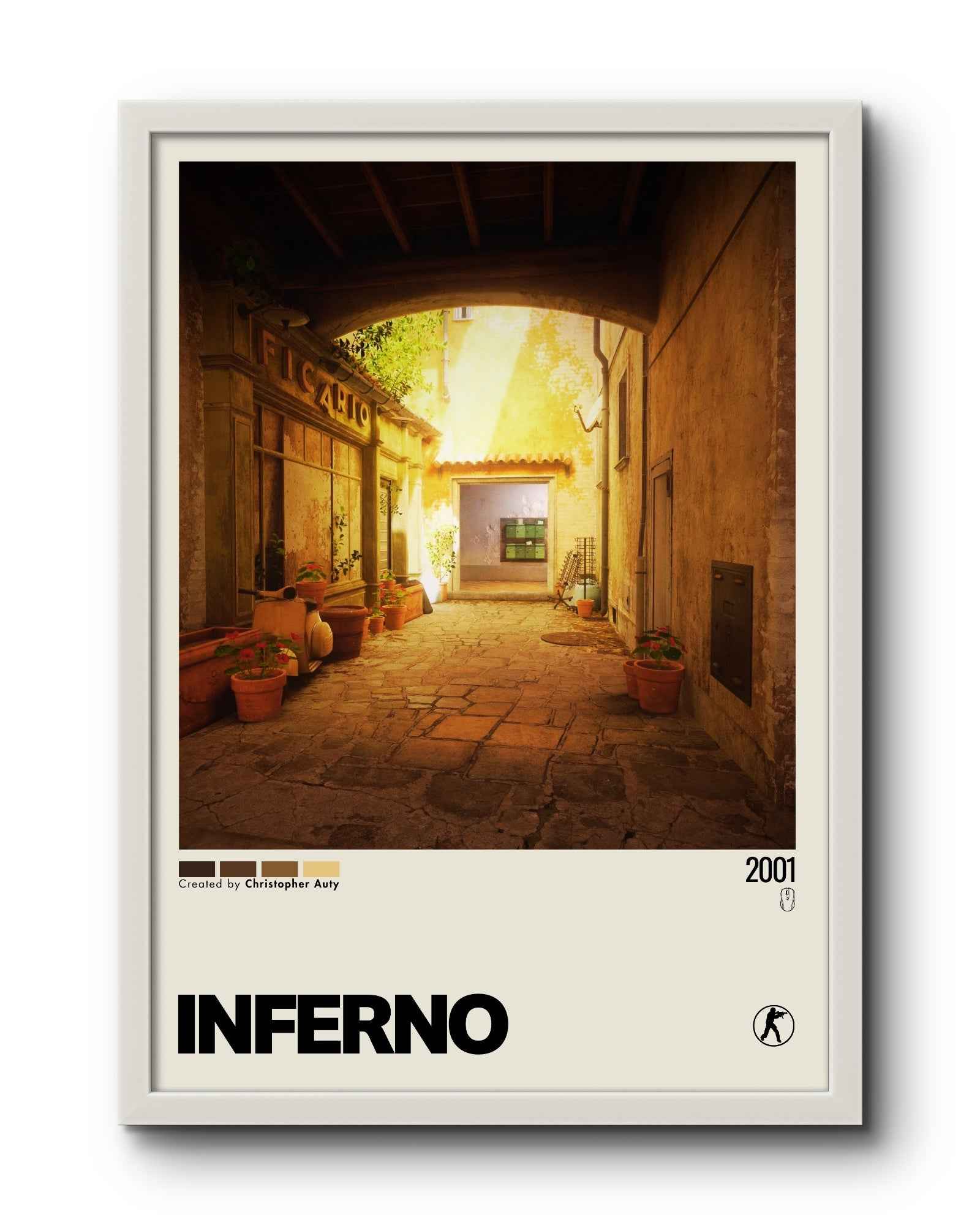 Quadro: Inferno (Counter - Strike) - Quadraê