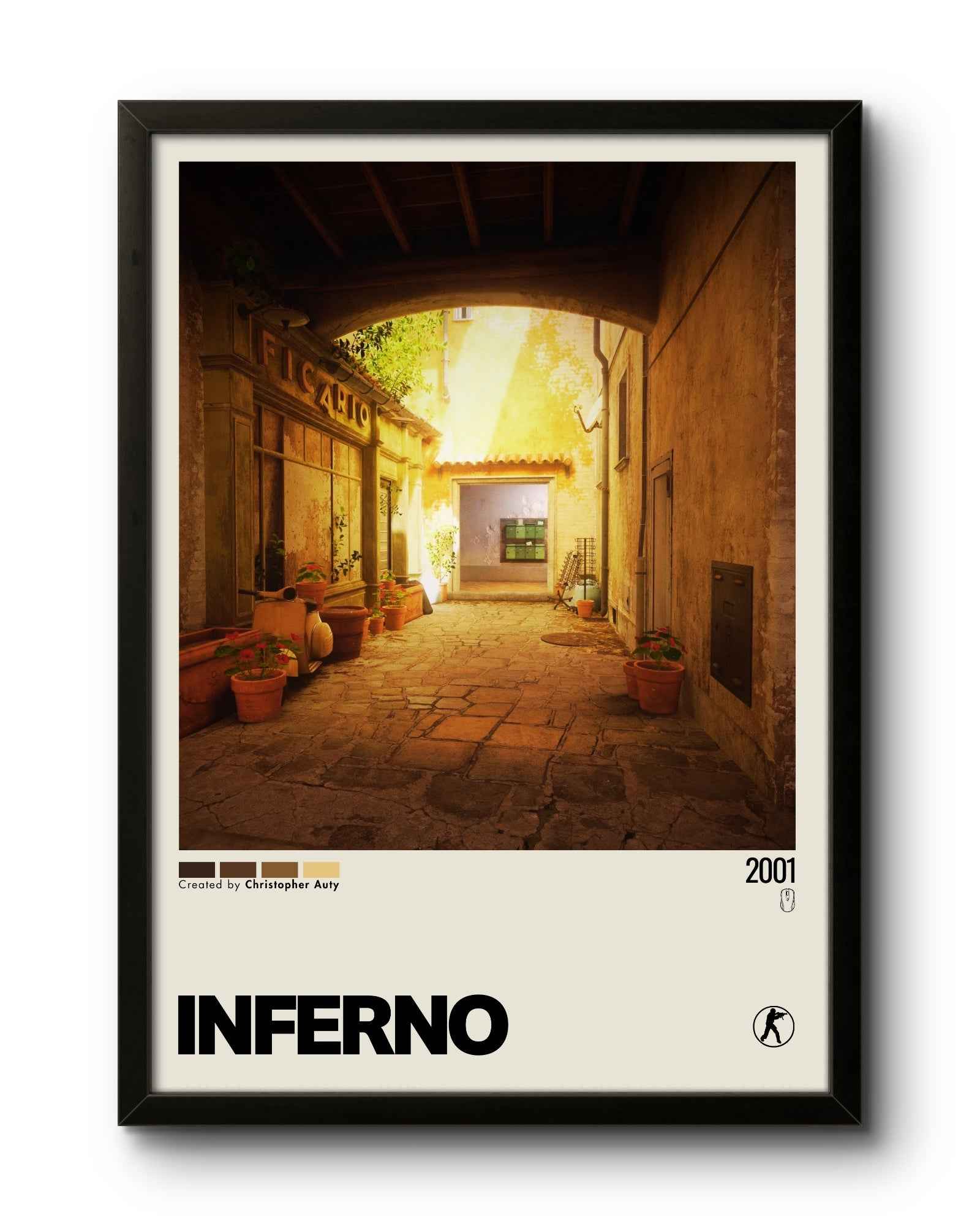 Quadro: Inferno (Counter - Strike) - Quadraê