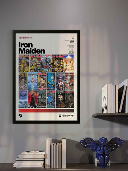 Quadro: Iron Maiden / Discografia (1975)
