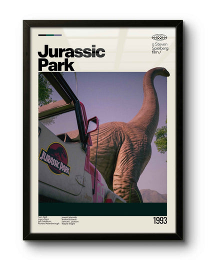 Quadro: Jurassic Park - O Parque dos Dinossauros (1993) v2