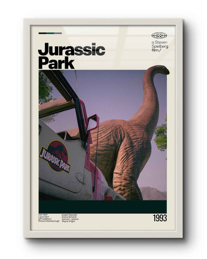 Quadro: Jurassic Park - O Parque dos Dinossauros (1993) v2