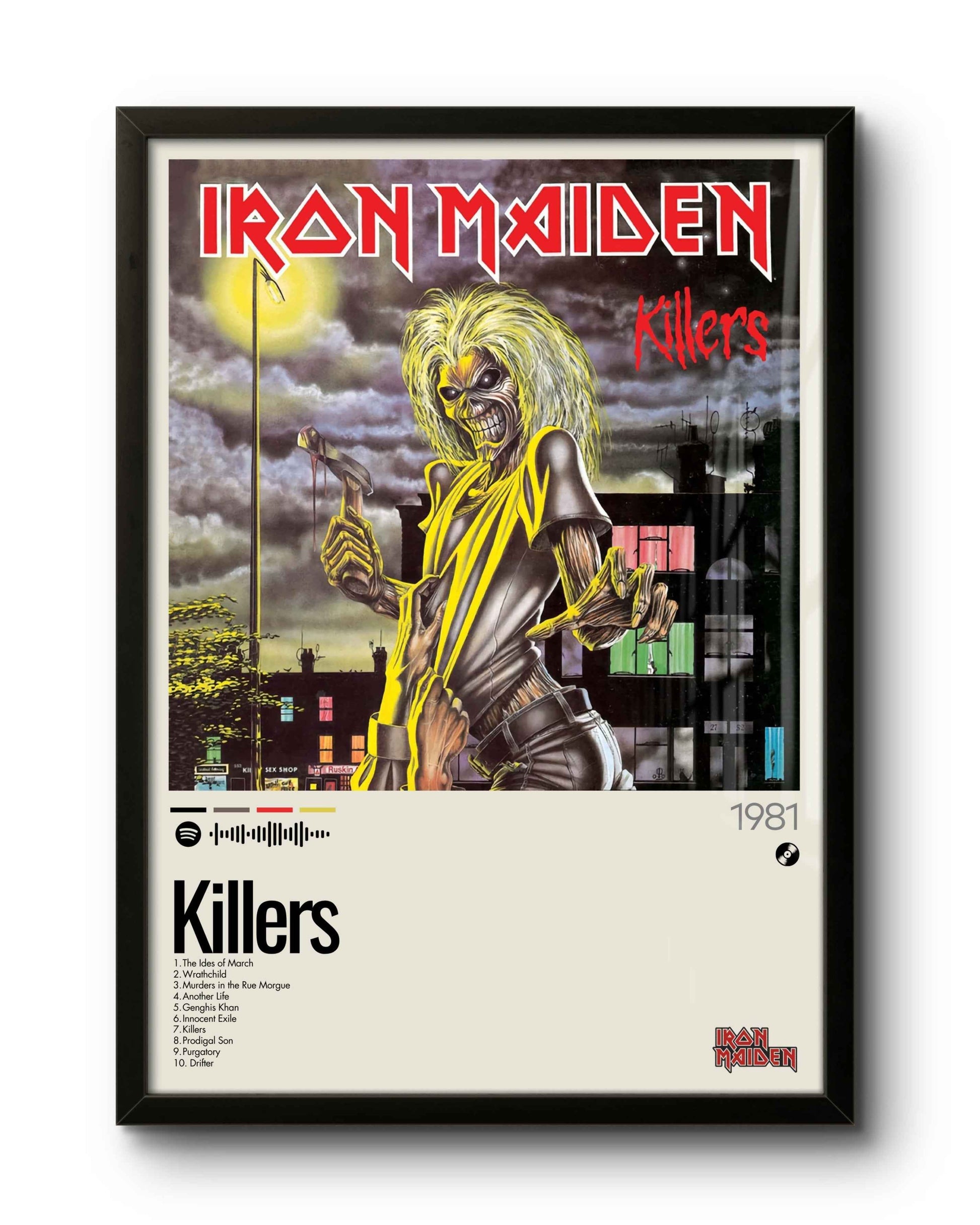 Quadro: Killers (1981) by Iron Maiden