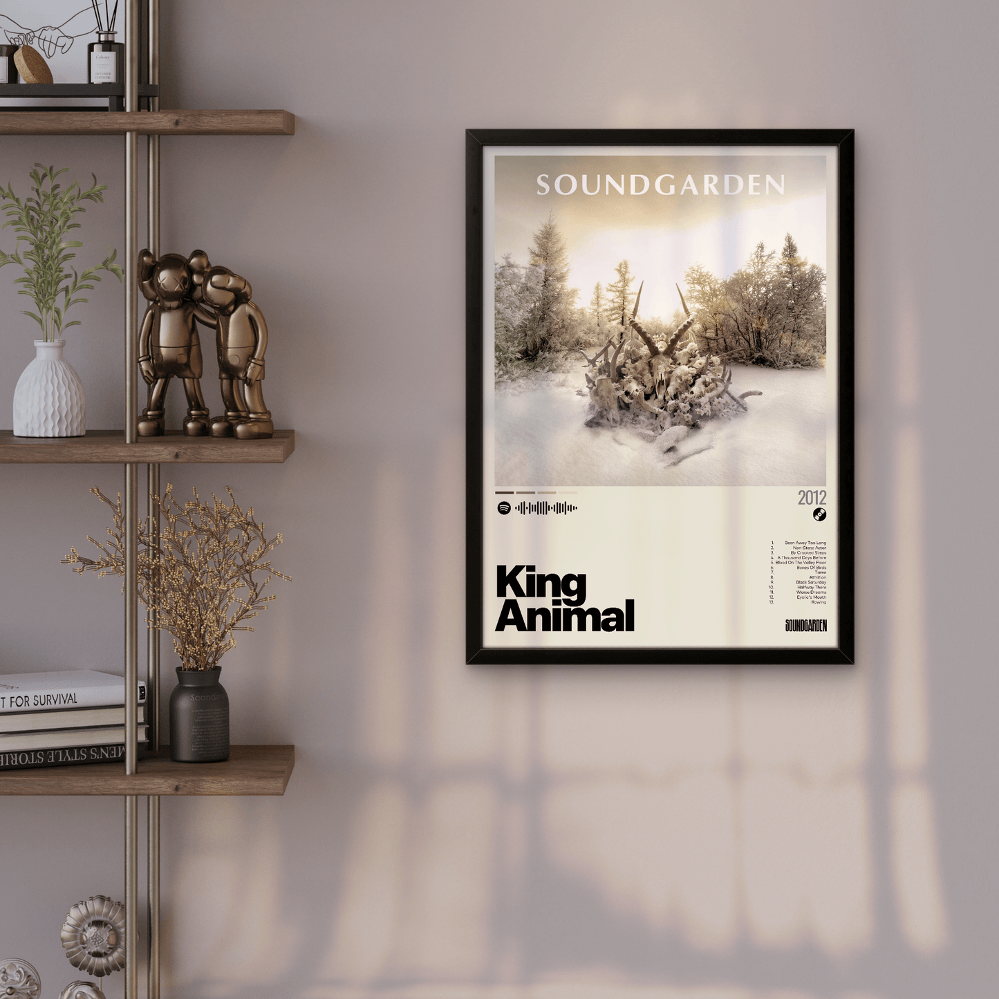 Quadro: King Animal (2012) by Soundgarden - Quadraê