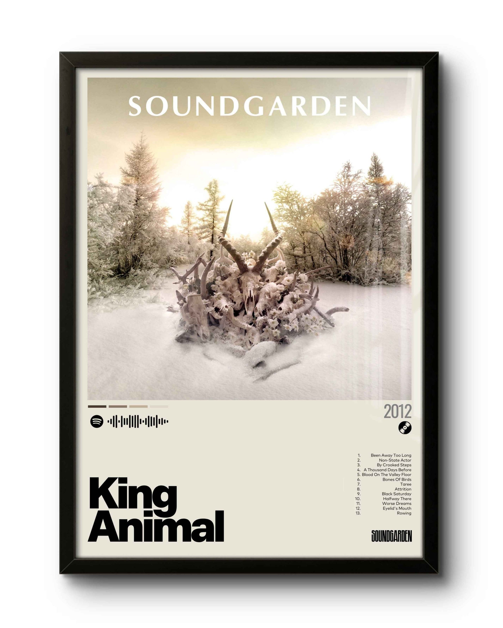 Quadro: King Animal (2012) by Soundgarden