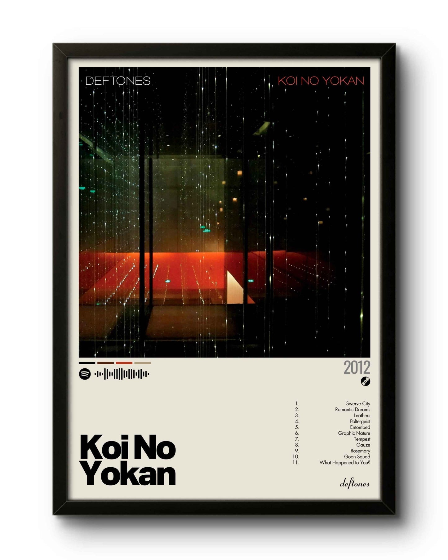 Quadro: Koi No Yokan (2012) by Deftones