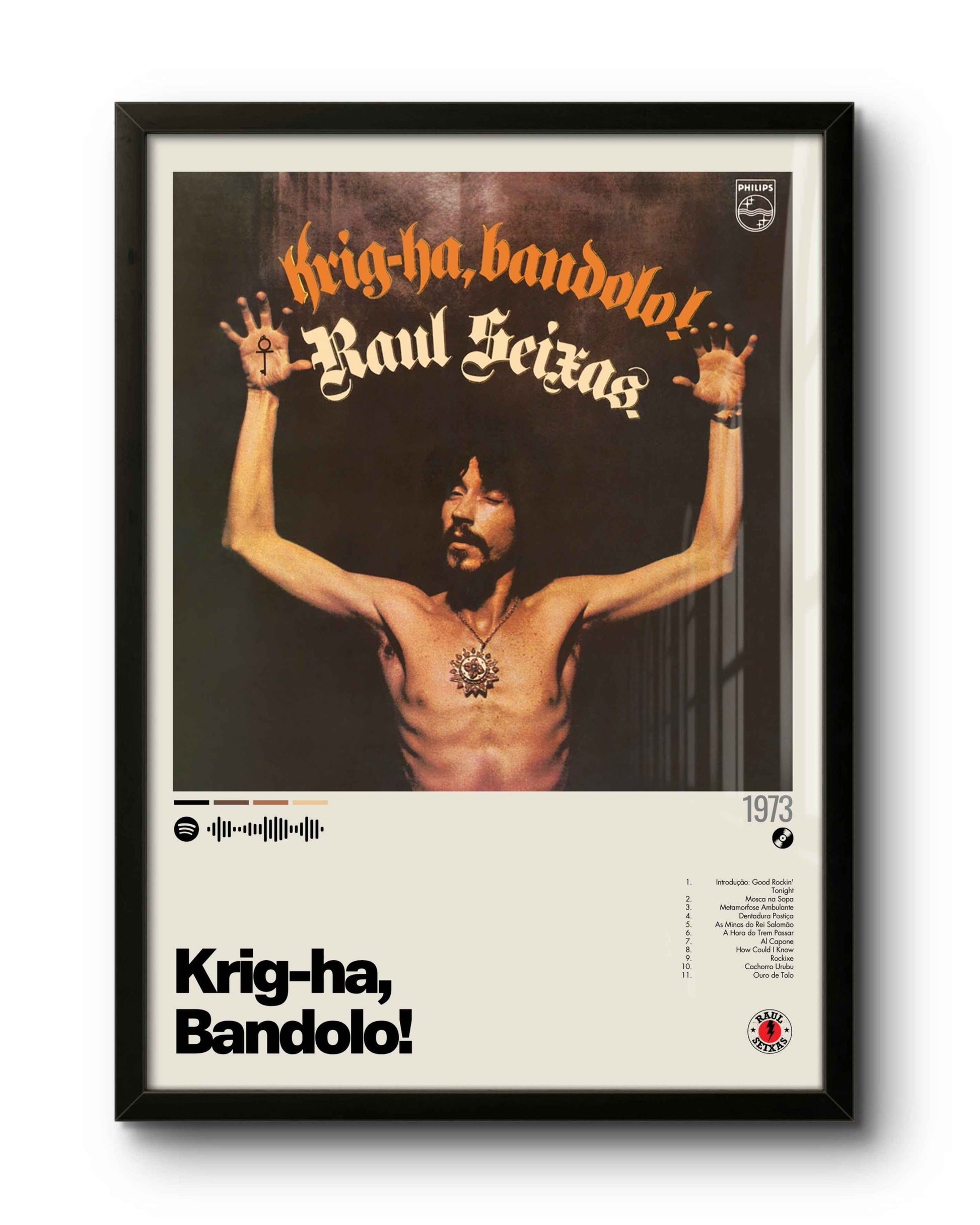 Quadro: Krig-ha, Bandolo! (1973) por Raul Seixas