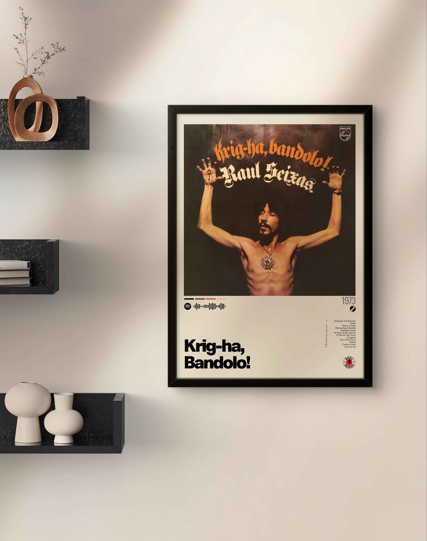 Quadro: Krig-ha, Bandolo! (1973) por Raul Seixas