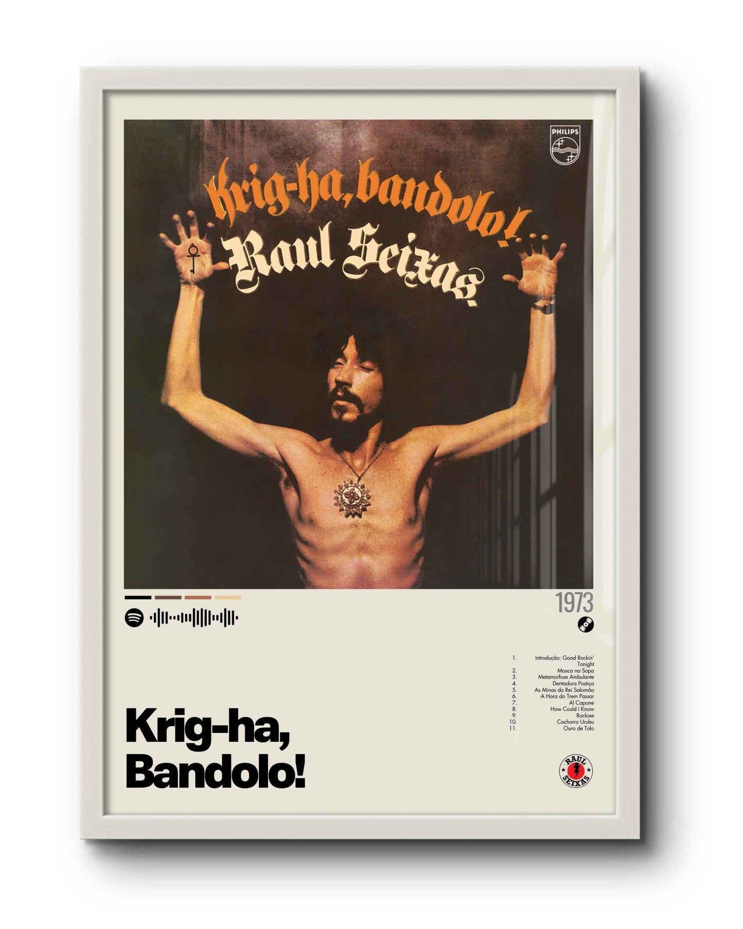 Quadro: Krig-ha, Bandolo! (1973) por Raul Seixas